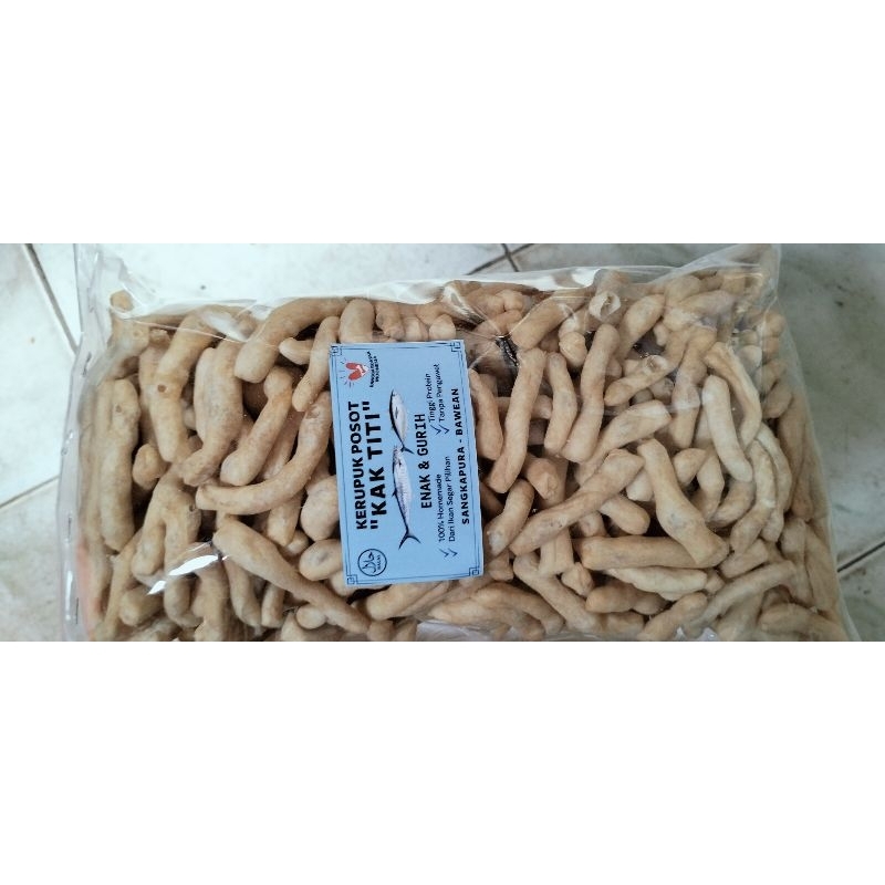 

KERUPUK POSOT "KAK TITI" RENYAH & GURIH 200gr