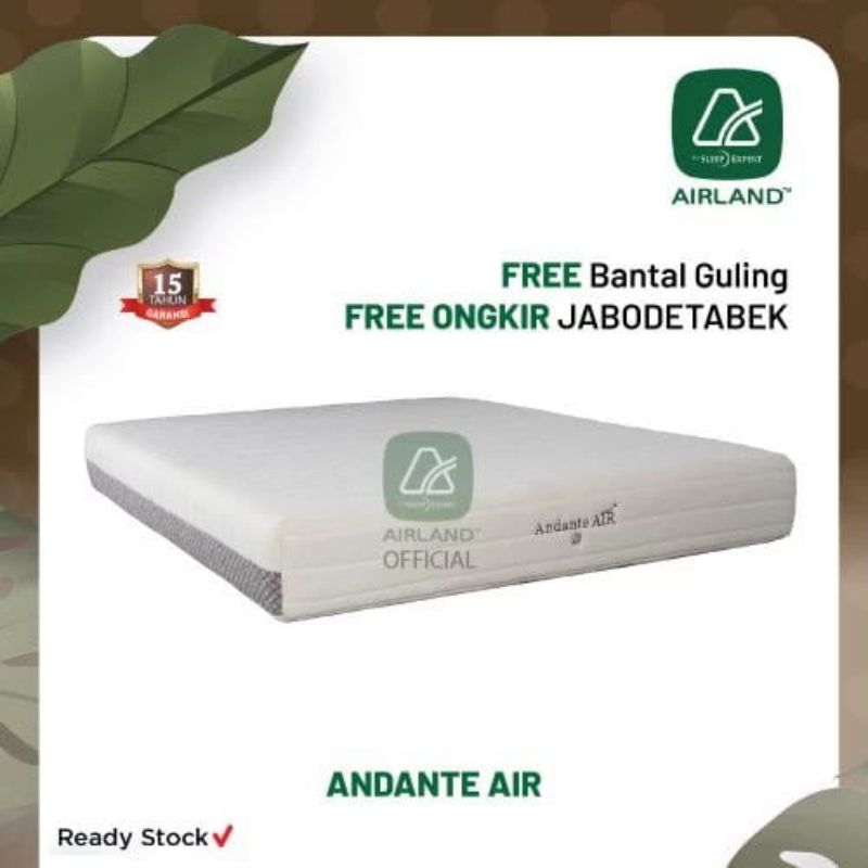 SPRING BED ANDANTE AIR TERBARU SPRING BED MODERN SPRING BED ORISINIL.SPRING BED AIRLAND KASUR AIRLAN