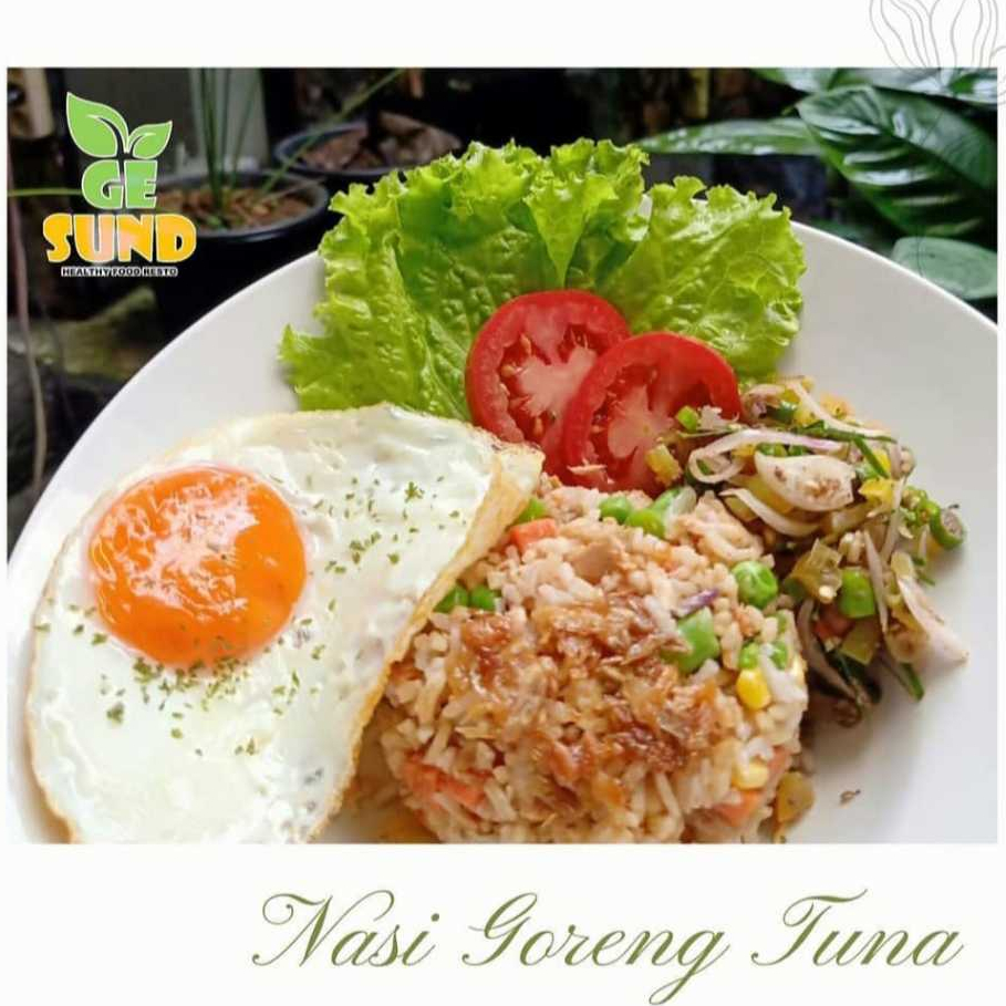 

Nasi Goreng Tuna bahan dari Nasi Merah Makanan Sehat Healthy Food