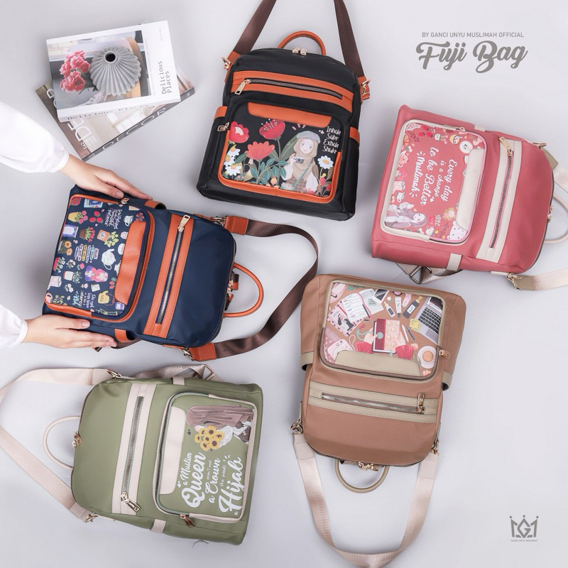 TAS RANSEL FUJI BAG GANCI UNYU MUSLIMAH