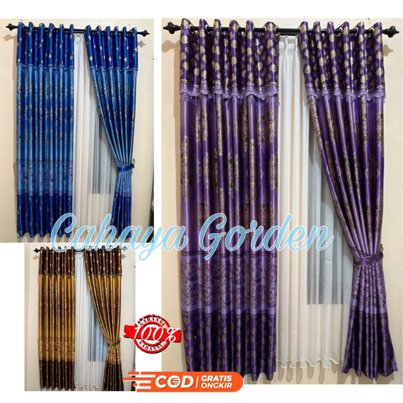 GORDEN BLACKOUT IMPORT ,gorden minimalis,gorden print gliter,gorden minimalis