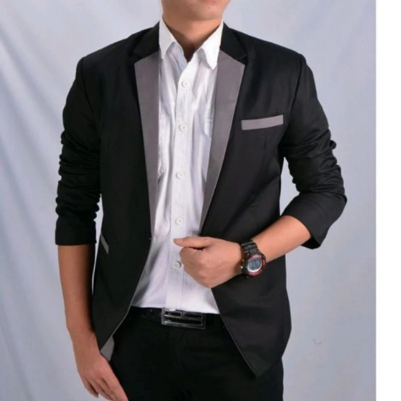 Jas Blazer Pria Matrix Korean Style