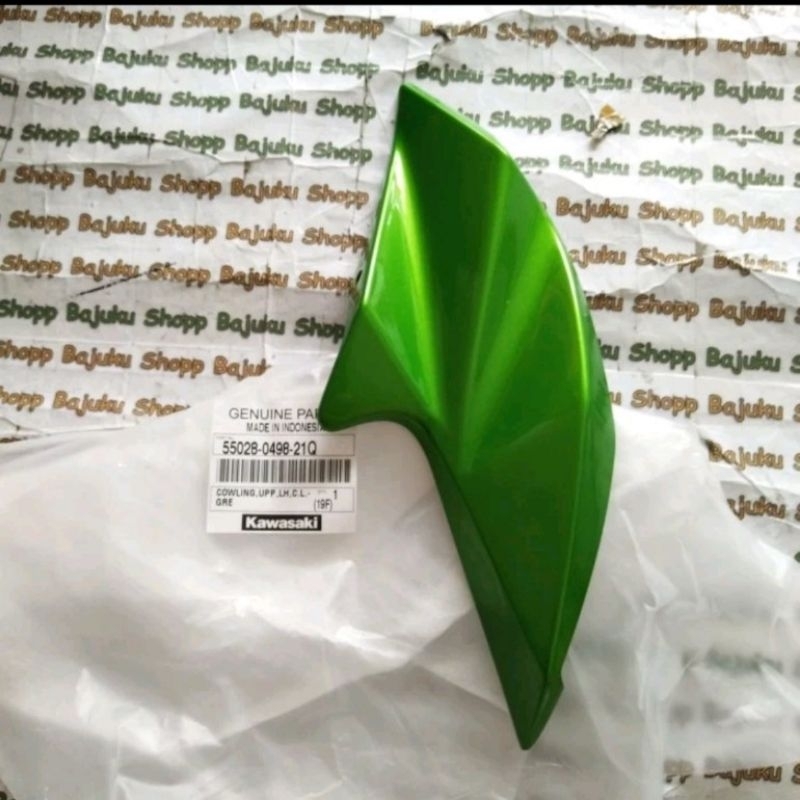 kupingan batok lampu depan z250sl z250 sl hijau original