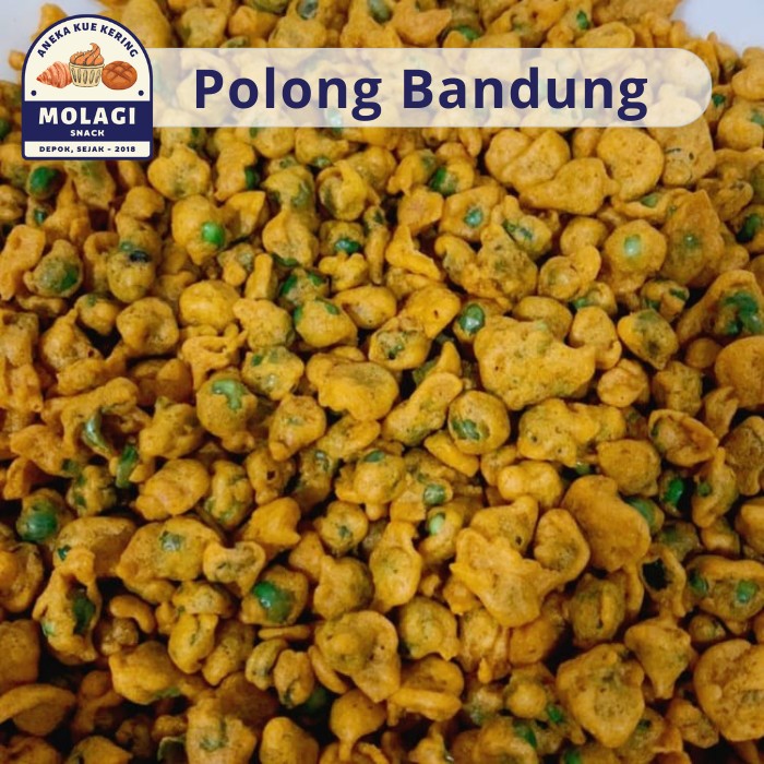 

Kacang Polong Tepung Bandung / Kacang Banpol 250 Gram - Molagi Snack