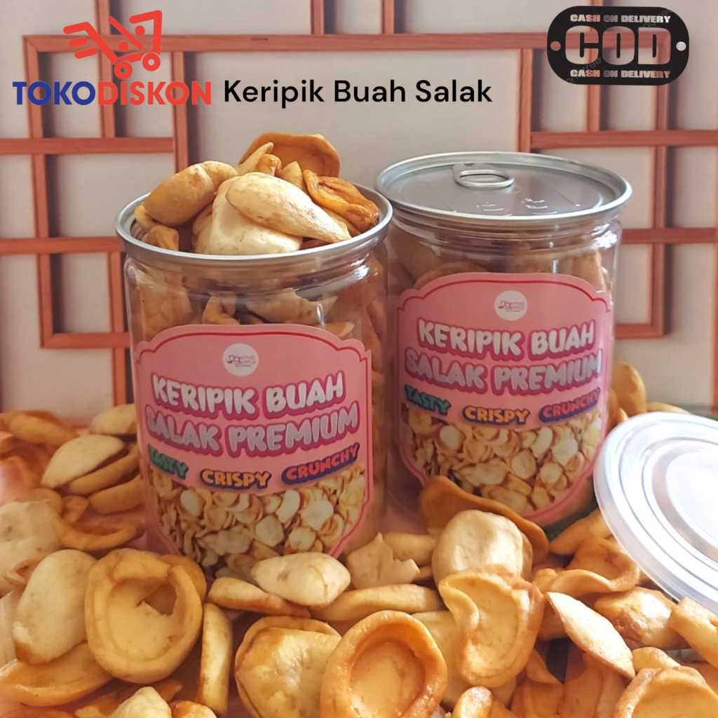 

Can Keripik Salak Snakefruit Chips Kripik Buah Salak Kualitas Premium