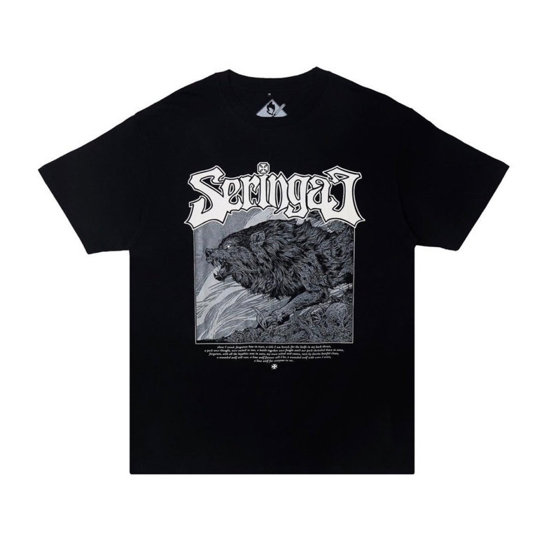 TSHIRT SERINGAI ORIGINAL LONE WOLF