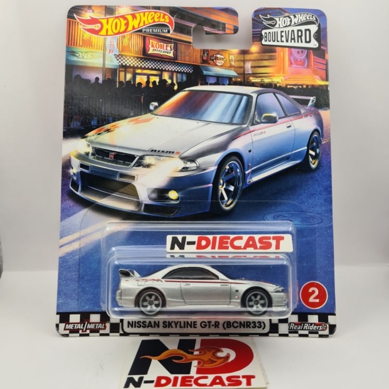 Hotwheels Nissan Skyline R33 Boulevard rare