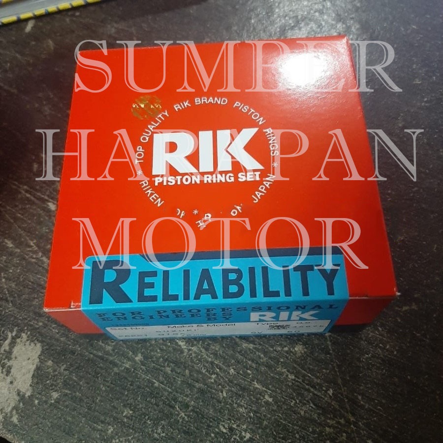 ring piston seher vitara 1.6 escudo 1.6cc futura 1.6cc size 0.50 1set