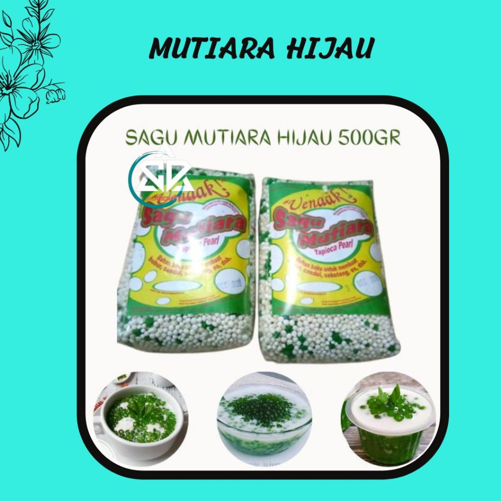 

♥MURAH LEBAY♥ SAGU MUTIARA HIJAU TROPICAL PEARL 500 GRAM // sagu mutiara thailand premium hijau 500gram // SAGU MUTIARA PACAR CINA ISI 500 GRAM