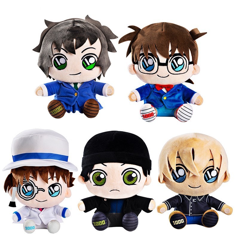 Boneka Detective Conan Plush 23cm Boneka Conan Boneka Kaito Kid Boneka Kid New HADIAH NATAL