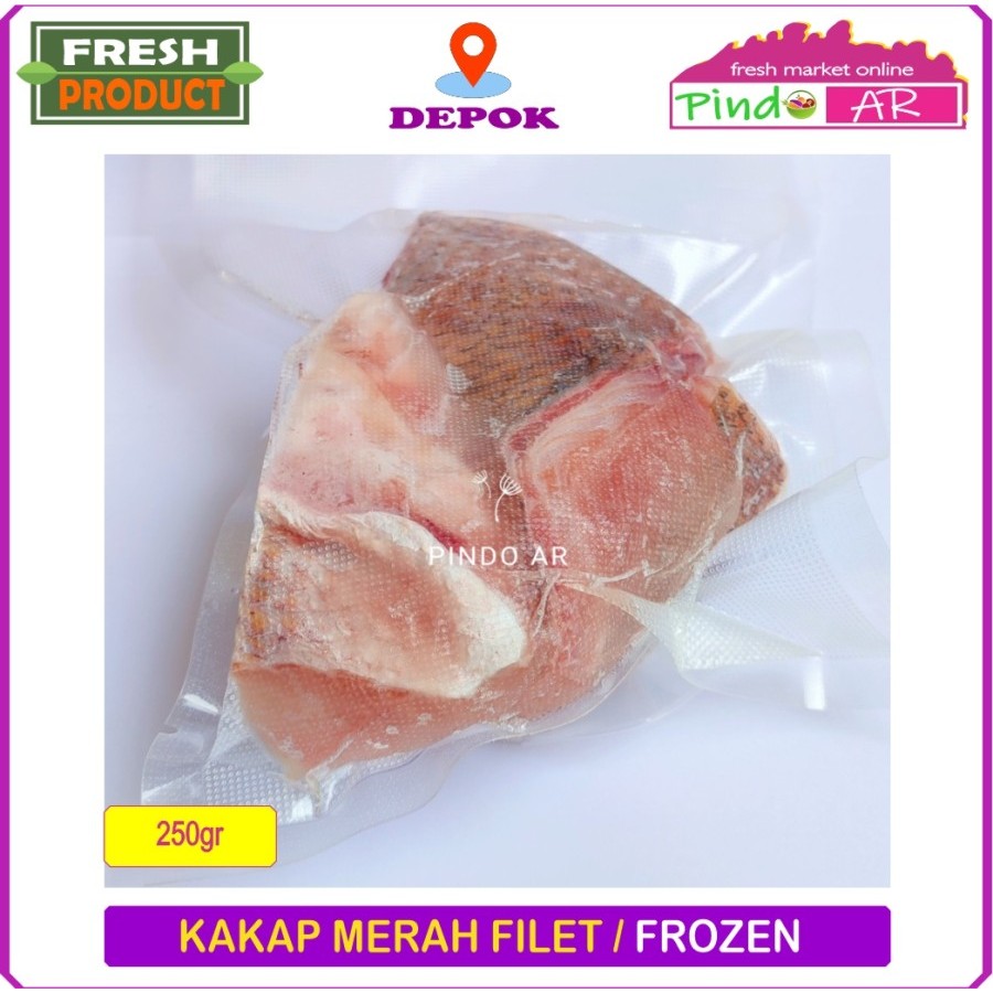 

IKAN KAKAP FILET FROZEN /FILLET KAKAP SUPER