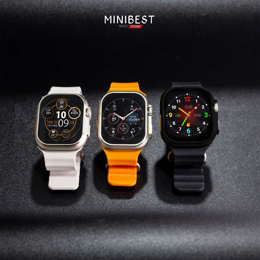 Mfy - MINIBEST MB8+ Ultra Pro Bluetooth Smartwatch 2.02 inch Full Touch Screen Phone Call TFT Screen