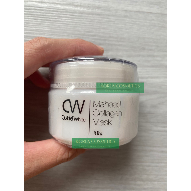 CW CUTIE WHITE MAHAAD COLLAGEN MASK 50GR - MAKSER WAJAH ORI THAILAND