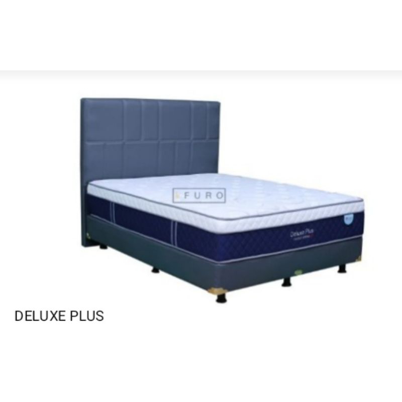 SPRINGBED DELUXE PLUS MODERN SPRINGBED MINIMALIS SPRINGBED ELEGAN.SPRING BED CENTRAL KASUR CENTRAL M