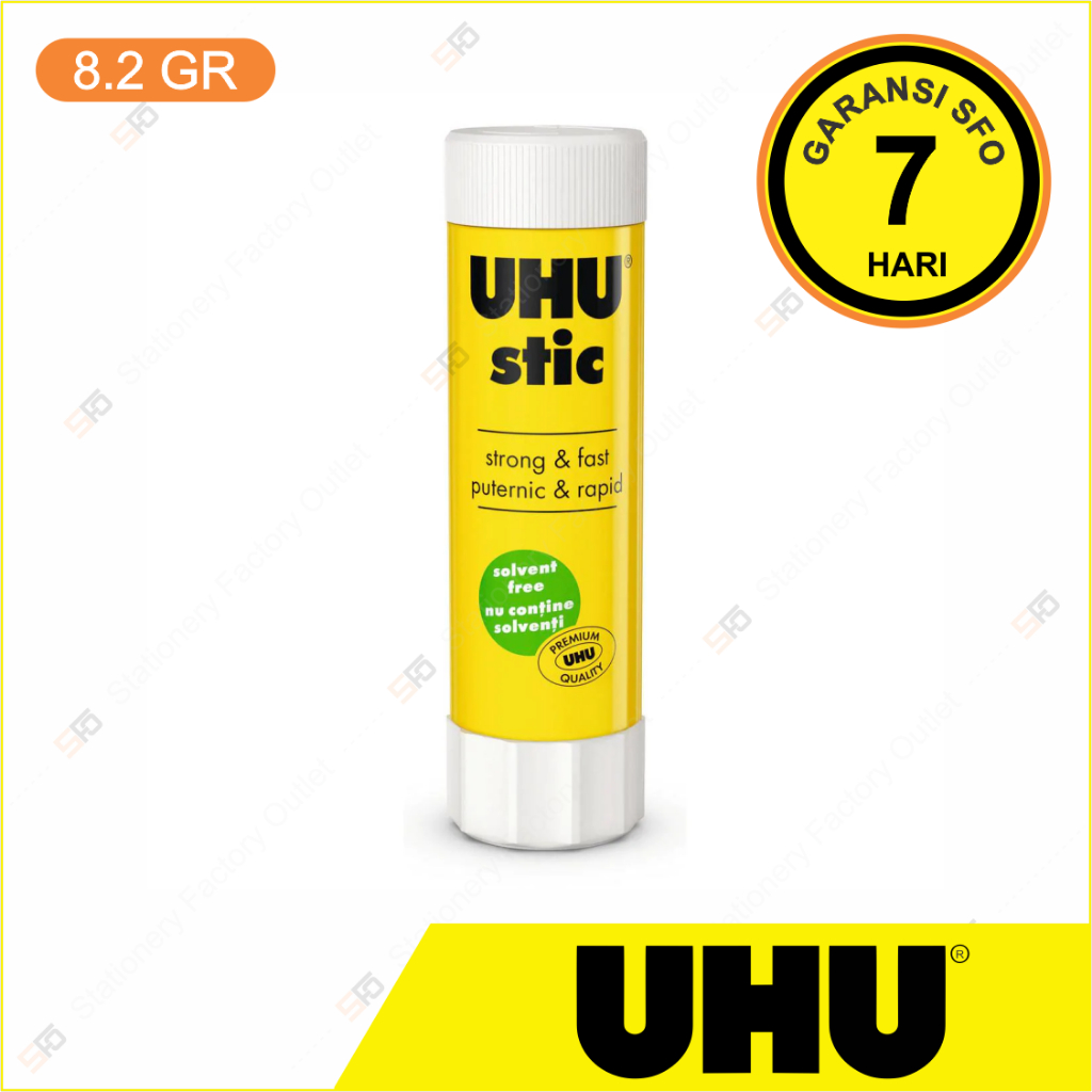 

Lem Uhu Stic 8.2G (Stick) - SFO Semarang Official