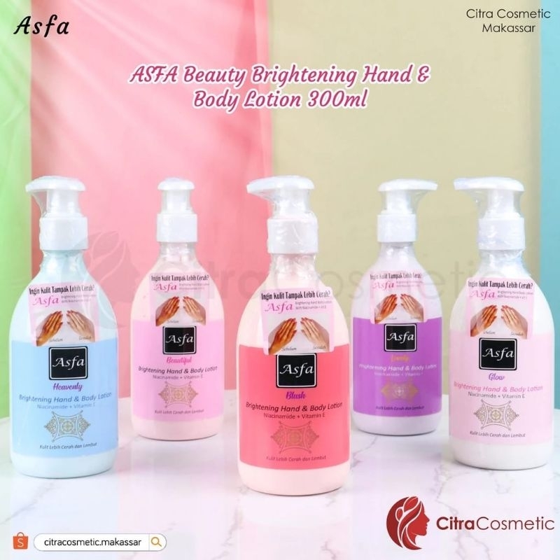 BODY LOTION ASFA 300ML PACKAGING NEW/ASFA LOTION