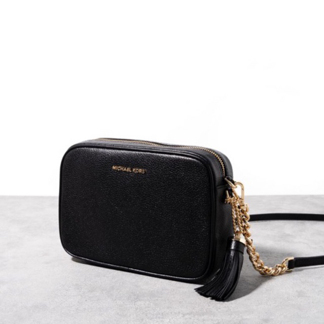 TAS ORIGINAL - MICHAEL KORS Jet set medium camera crossbody bag leather