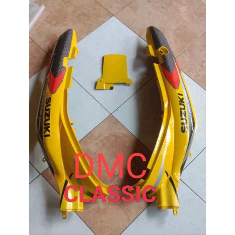 Cover Body suzuki satria lumba set striping satria lumba