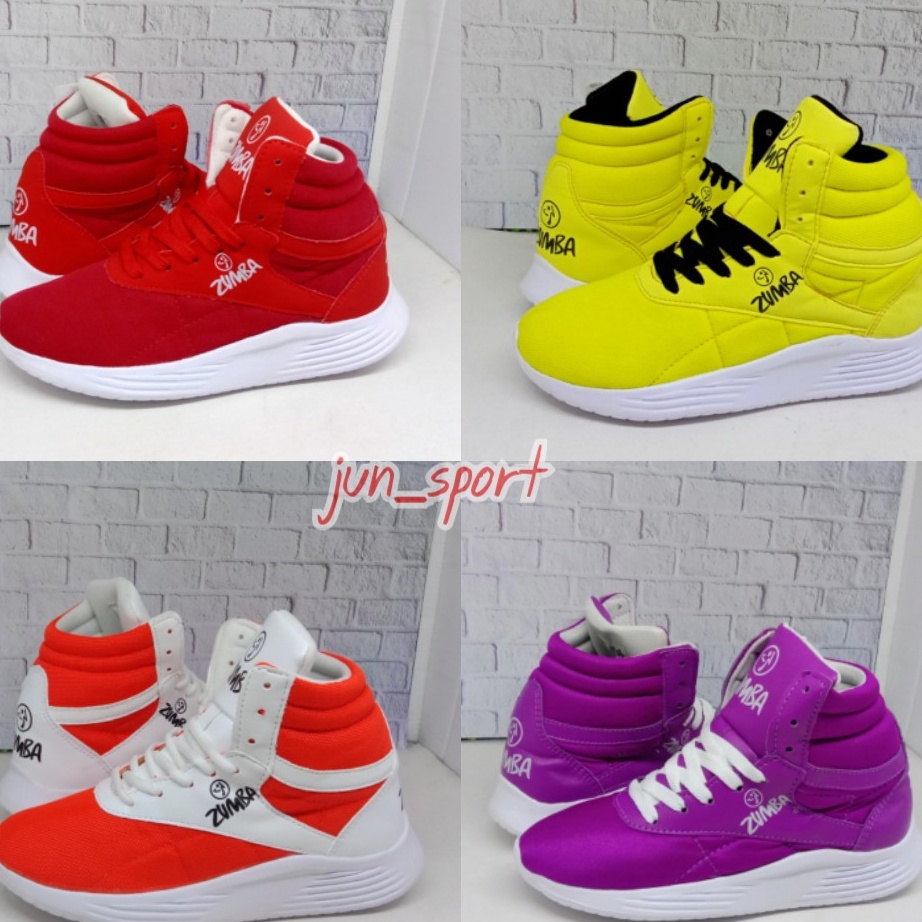 ➺➩⋆❀ Sepatu zumba kuning sepatu zumba aerobik sepatu senam