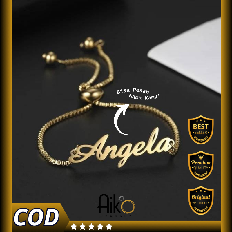 Gelang Serut Ukir Nama