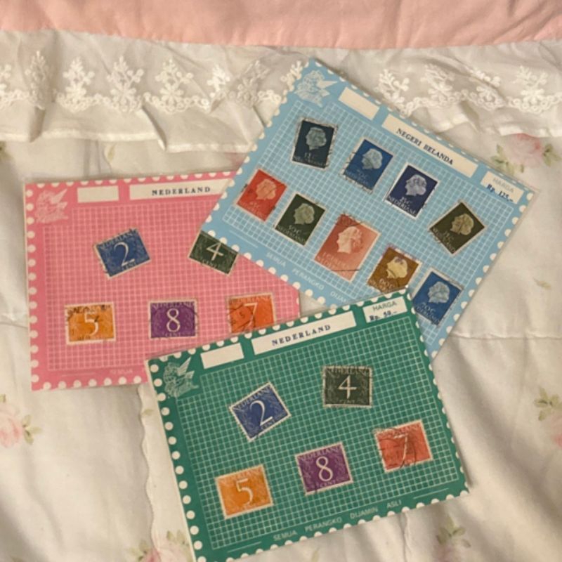 

Vintage Postage Stamp (Perangko)