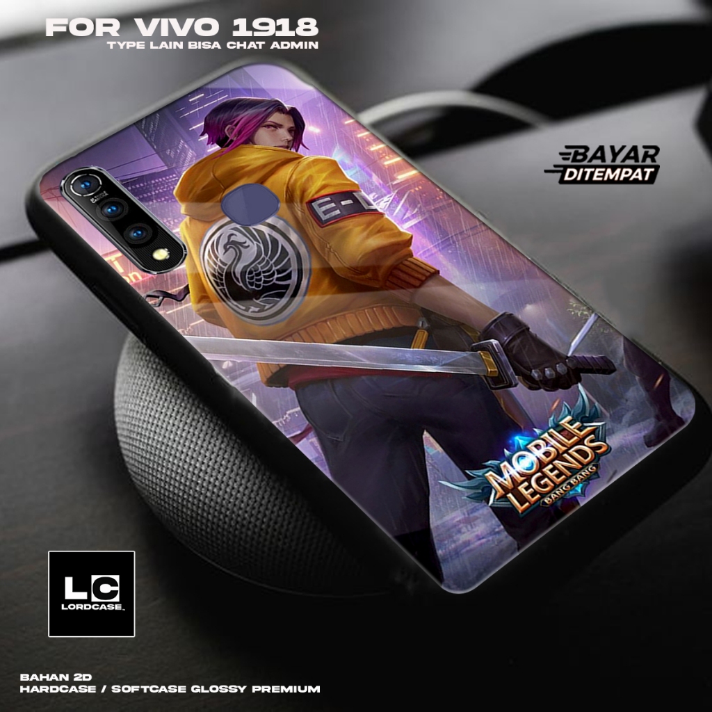 Case VIVO 1918 - Casing Hp Terbaru 2023 Lordcase [ MOBILELEG] Silikon Hp Mewah - Kesing Hp VIVO 1918