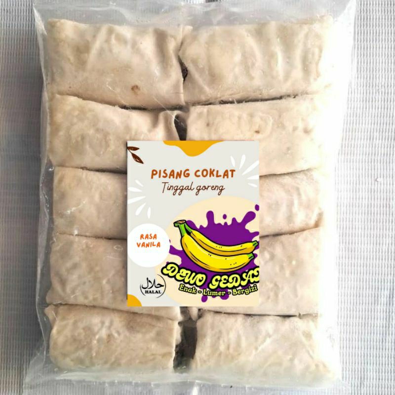 

Pisang_Coklat isi an pisang raja dan vanilla mantull pol