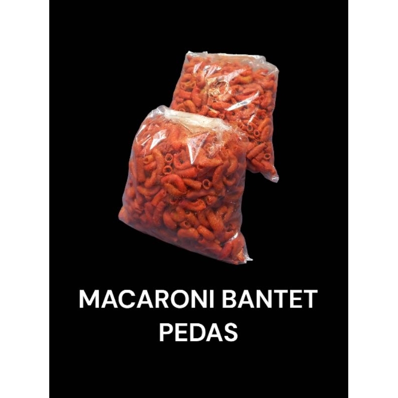 

Makaroni Bantet/Makaroni Bantet Renyah/Makaroni pedas/Makaroni kiloan
