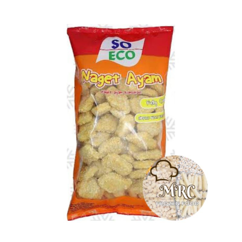 

500gr Nugget So Eco Termurah Harga Grosir MRC Frozen Food