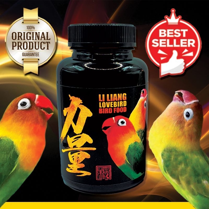 Li Liang Lovebird Bird Food - Pakan Khusus burung Lovebird Original Import China