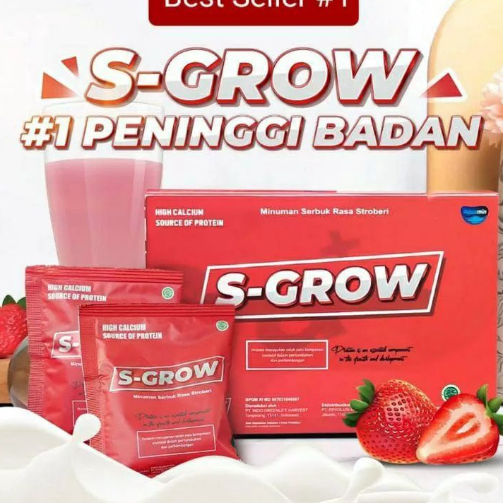 

Best [READY] Susu S-Grow 1 Box 10 Sachet Asli 100% Original - Sgrow Susu Kalsium Herbal Peninggi badan Best Produk