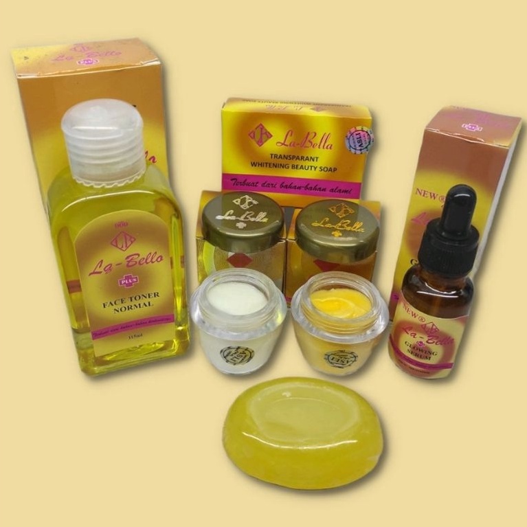 PAKET LENGKAP>>> PAKET CREAM LA BELLA ORIGINAL//CREAM LA BELLA PAKET PERAWATAN WAJAH