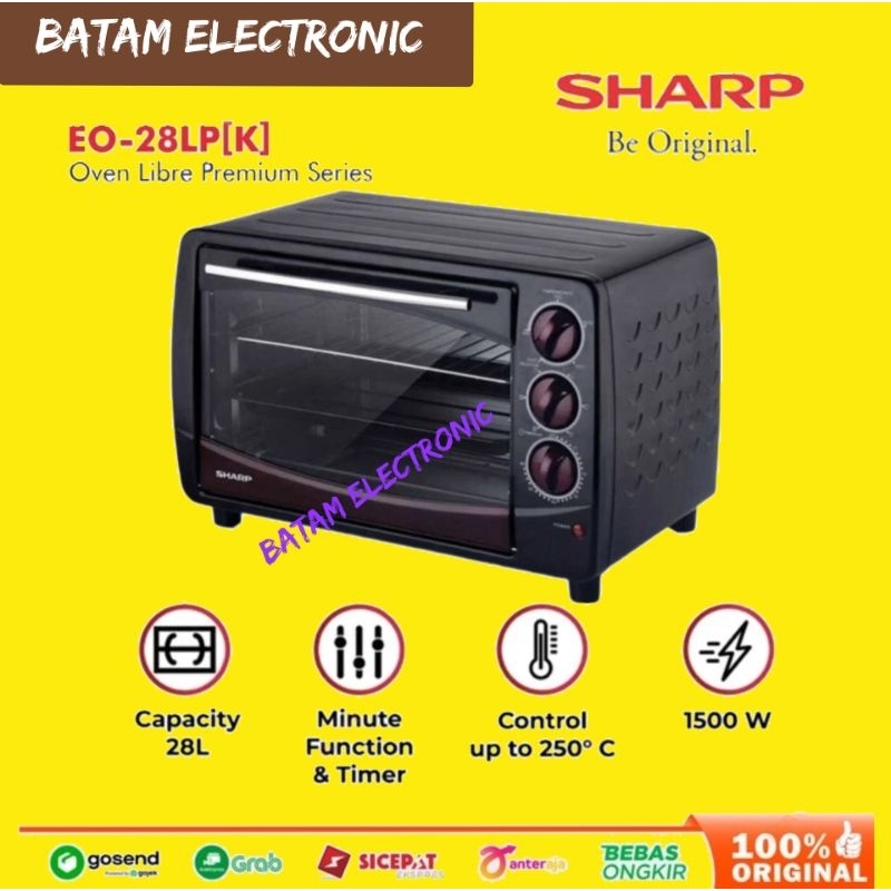OVEN LISTRIK SHARP Libre EO-28/ EO-28LP(K)-28 LITER [ BATAM ]