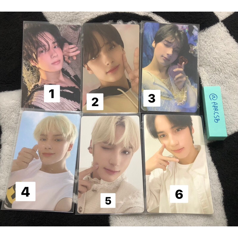 PC HYUKA AR TXT // PHOTOCARD ALBUM LD HUENINGKAI HOME AR NIGHTMARE