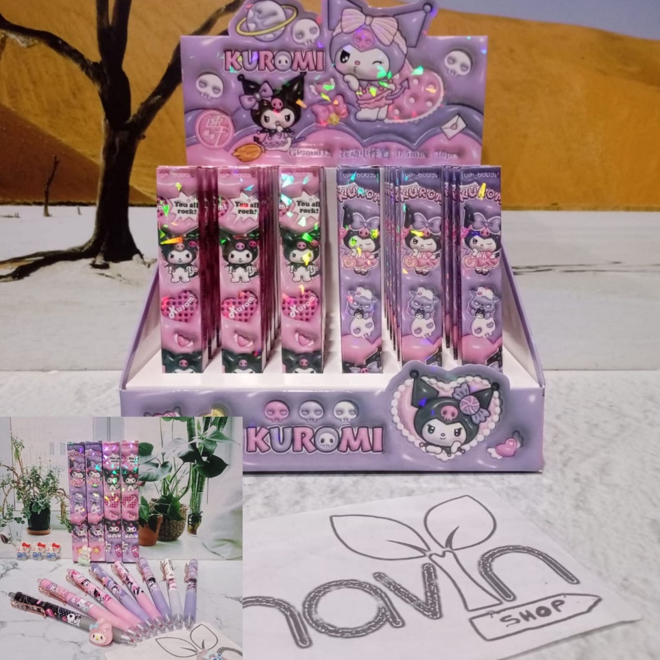 

Ready Stok PEN GEL lucu isi random SANRIO KUROMI CINNAMOROLL isi mystery rahasia MISTERI Harga Promo