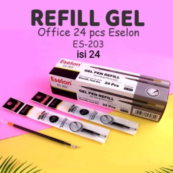 

Ready [MURAH] ISI ULANG TINTA PULPEN GEL / REFILL TINTA CAIR HITAM (20Pcs) Terkini
