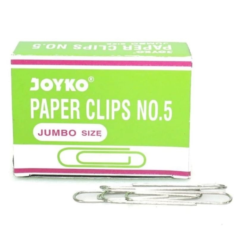 

JOYKO PAPER CLIPS NO. 5 / TRIGONAL PAPER CLIPS NO. 5 JUMBO