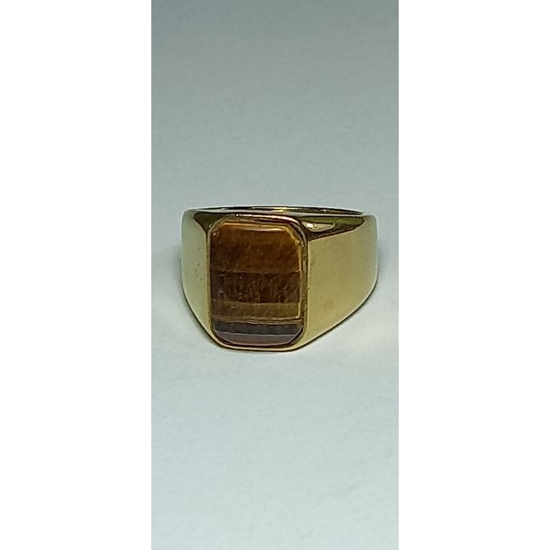 BATU AKIK FOKAY RING TITANIUM CAKEP