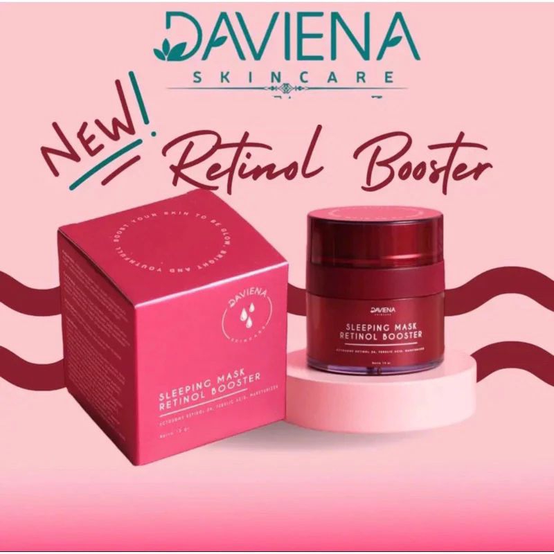 [COD] DAVIENA Sleeping Mask Retinol Booster / Retinol Daviena