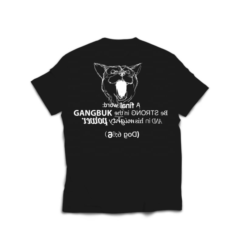 Tshirt Baju Kaos Gangbuk Goddog Lookism Cotton Combed