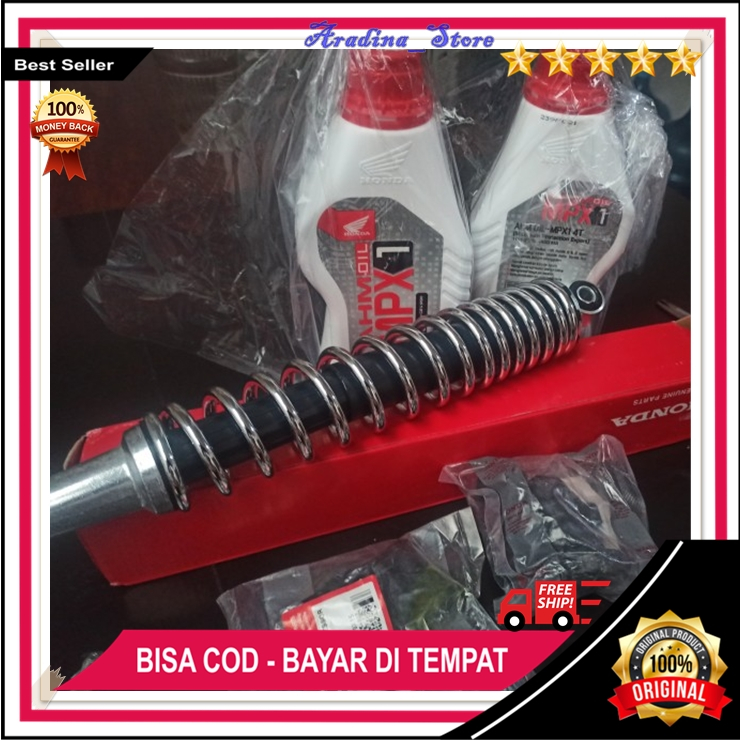 Shockbreaker Belakang Supra x 125 Original Shock Belakang Supra Fit ORI Shock Breaker Belakang Honda
