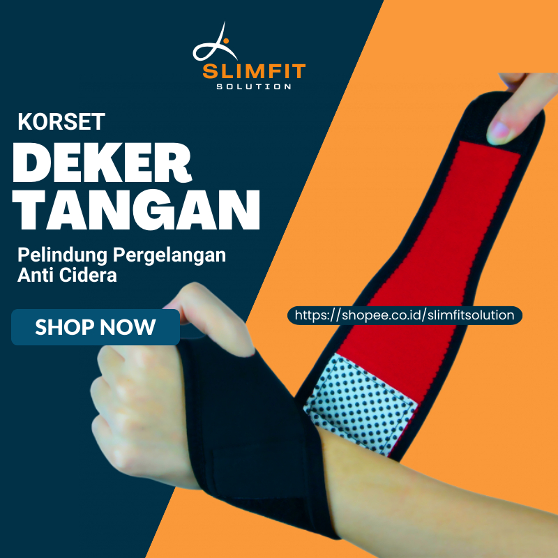 Sarung Tangan Gym Olahraga Terapi Kesehatan Wirst Support Deker Pergelangan Tangan Pelindung Tangan 