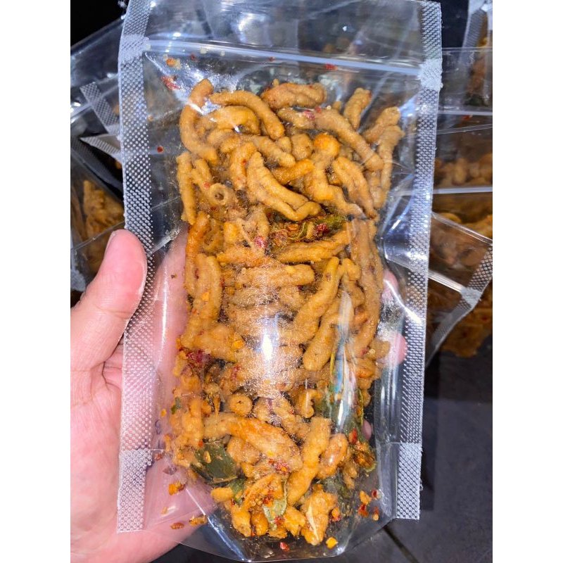 

Usus ayam pedas cikruh