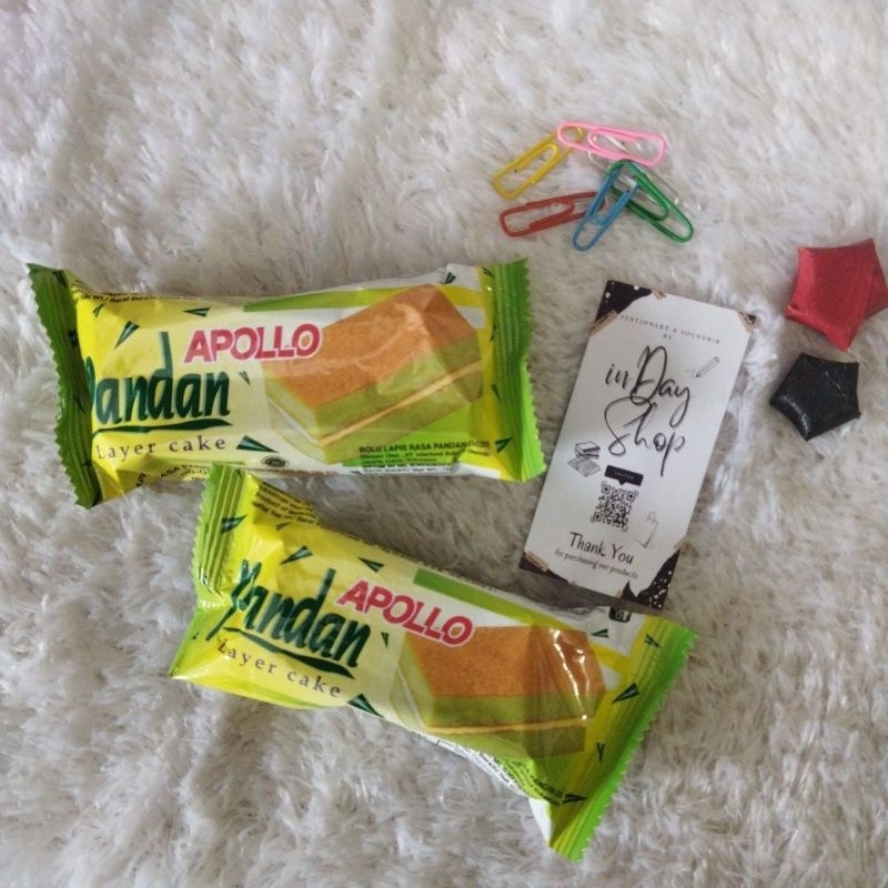

Bolu Apollo 18gram | Snack/Jajanan | INDAY SHOP