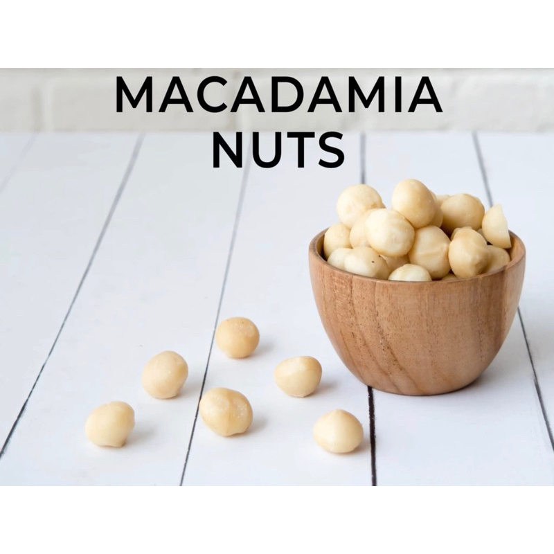 

Roasted Macadamia Nuts/Kacang Macadamia Panggang Kualitas Premium 250g