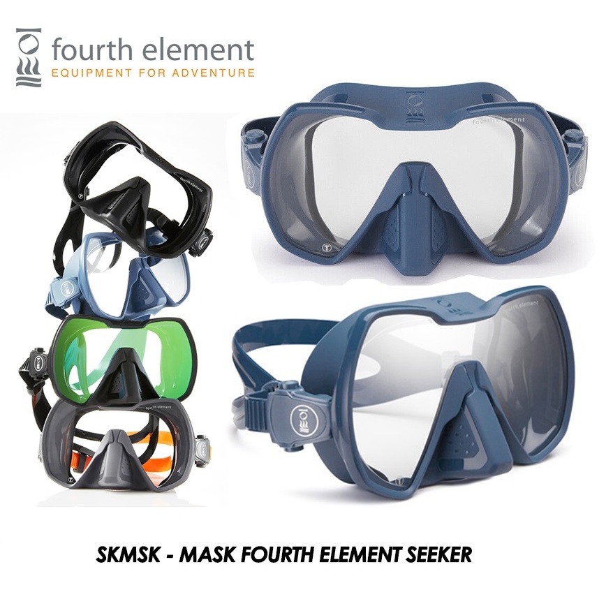 Mask Fourth Element Seeker SKMSK Frameless Scuba Diving Masker Selam