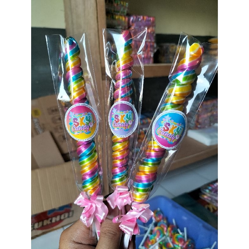 

Permen Lolipop Ulir 5.5cm 50pcs