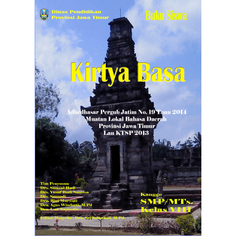 BUKU KIRTYA BASA KELAS 8 SMP/MTs PROVINSI JAWA TIMUR
