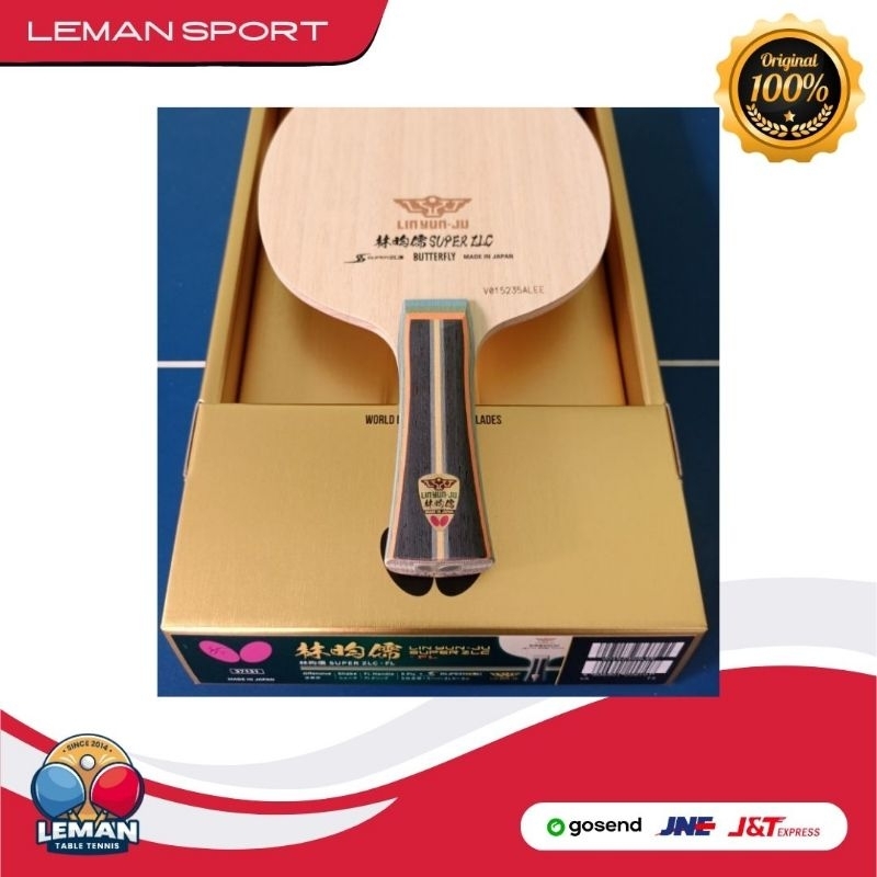Kayu Bet Butterfly Li Yun Ju Super ZLC Handle FL/ST / Kayu Bet Pingpong Tenis Meja