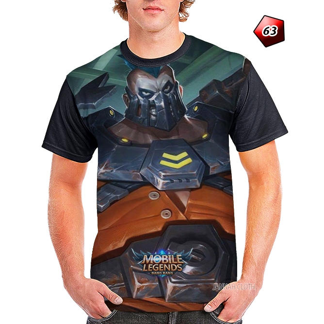 Kaos Franco Apocalypse Starlight Mobile Legends Kode ML63 Printing